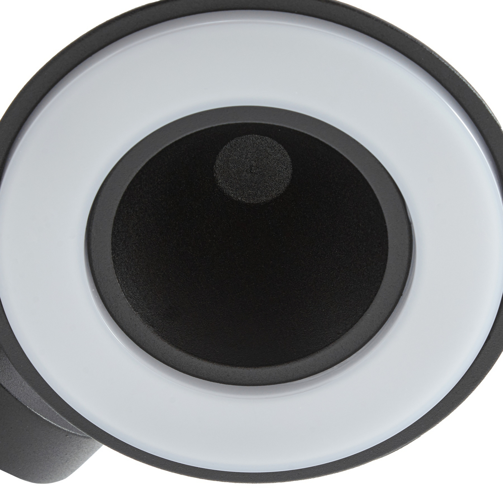 Lindby LED-stenna svetilka za zunanjo uporabo Soran, črna, kovinska, IP44