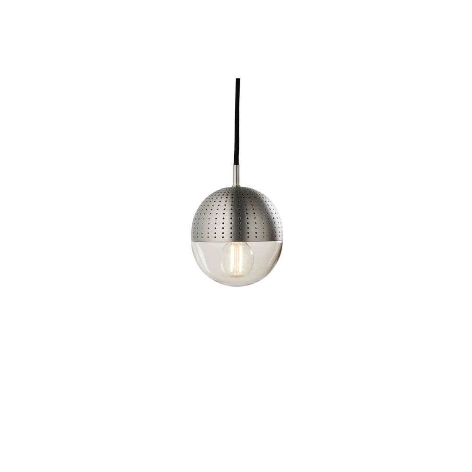 Dot Lustră Pendul Small Satin/Smoke - Woud