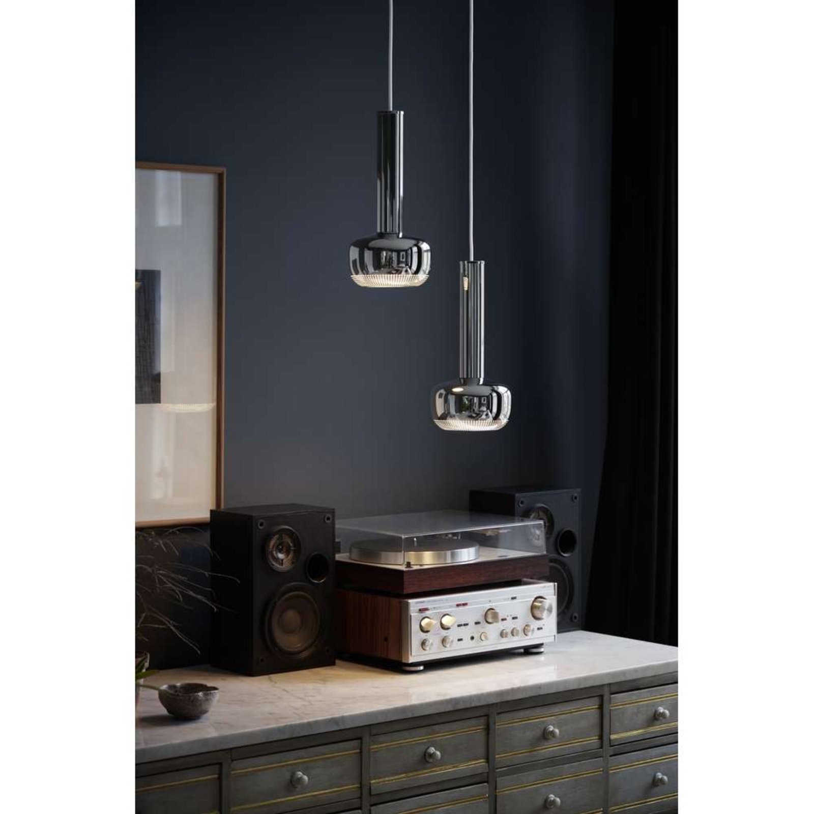 VL 56 Pendant High-Gloss Chrome-Plated - Louis Poulsen