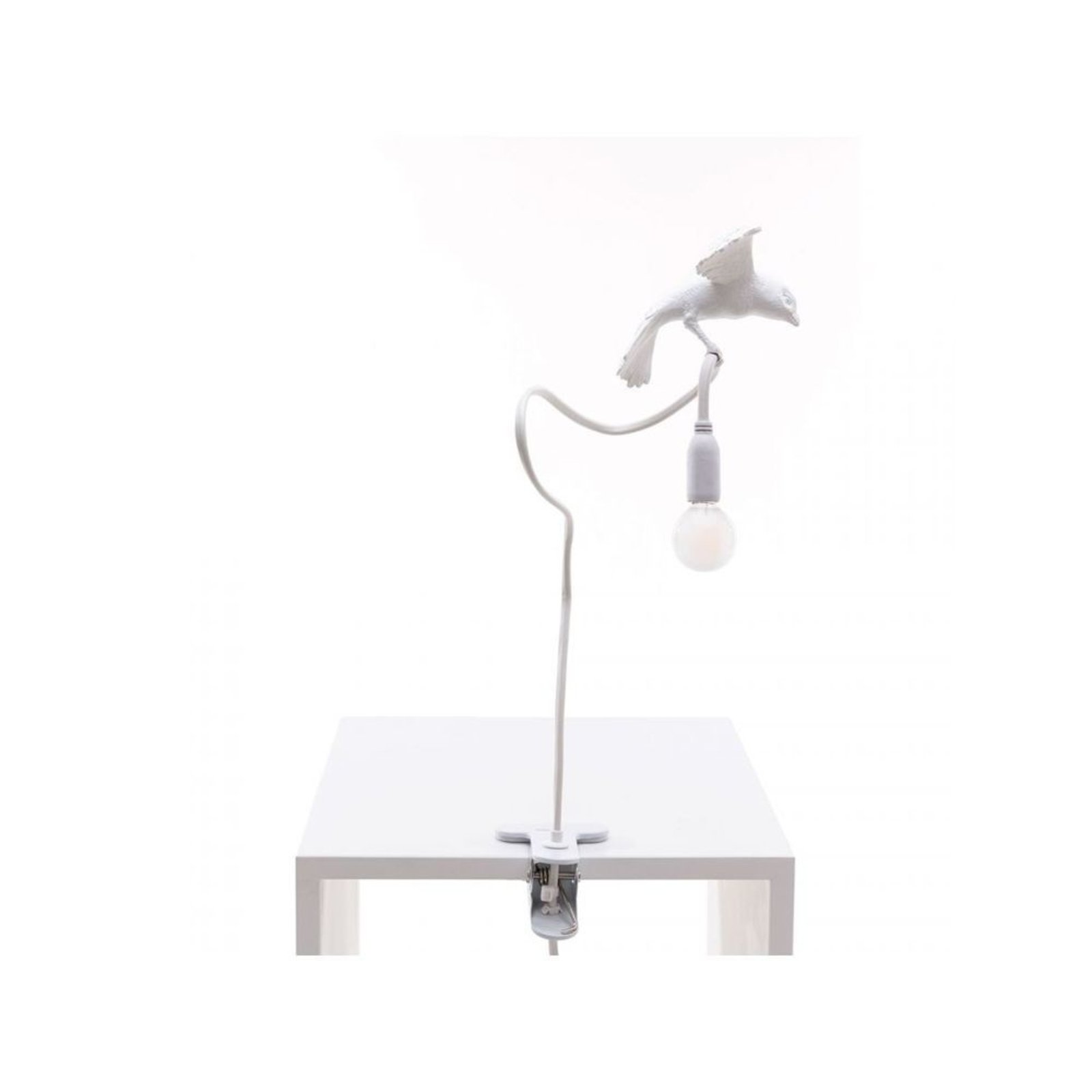 Sparrow Cruising Lampă cu Clips White - Seletti