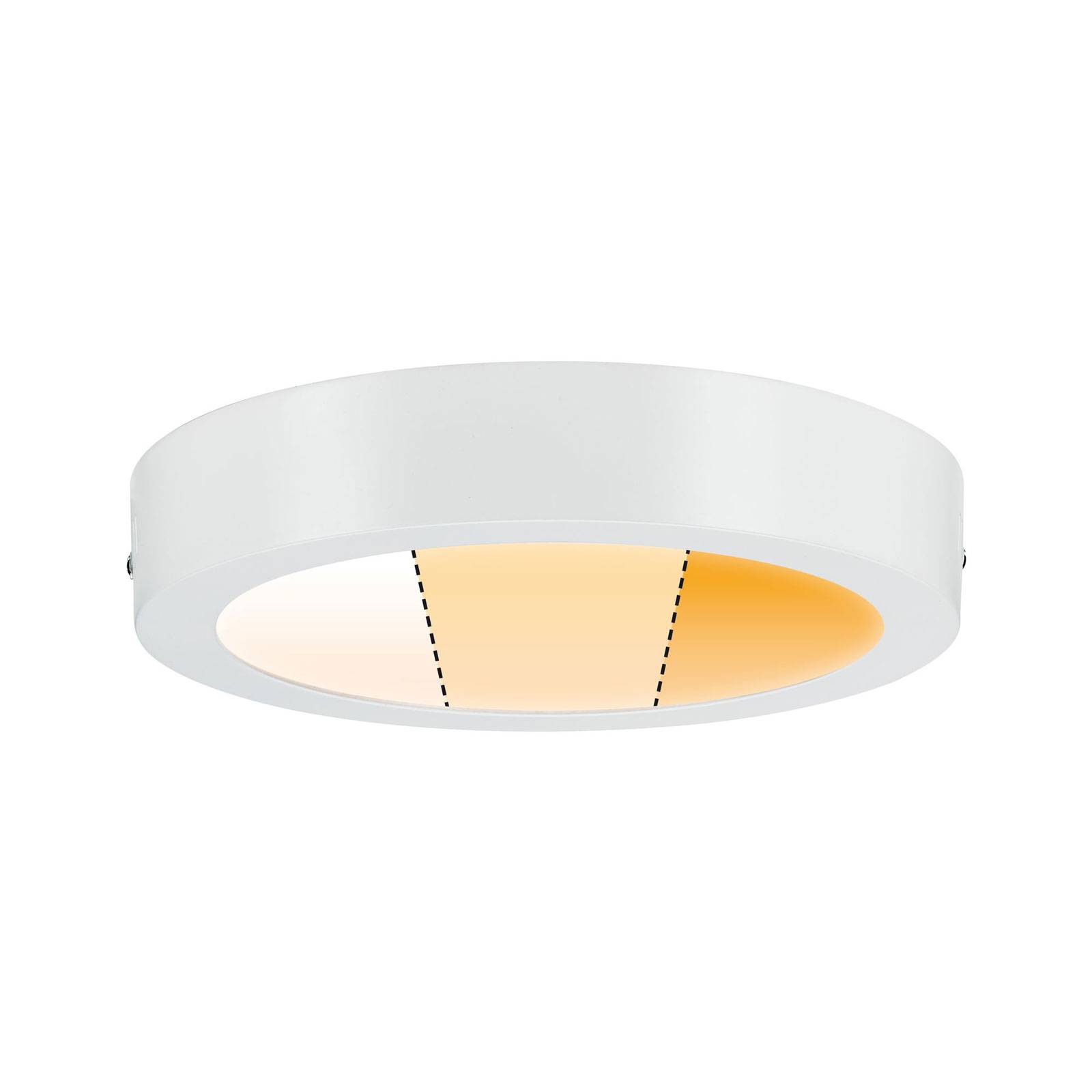 Paulmann Carpo lampa sufitowa LED biała 22,5cm