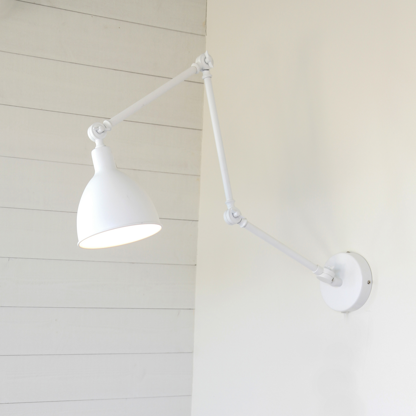 Bazar Vägglampa Vit - By Rydéns