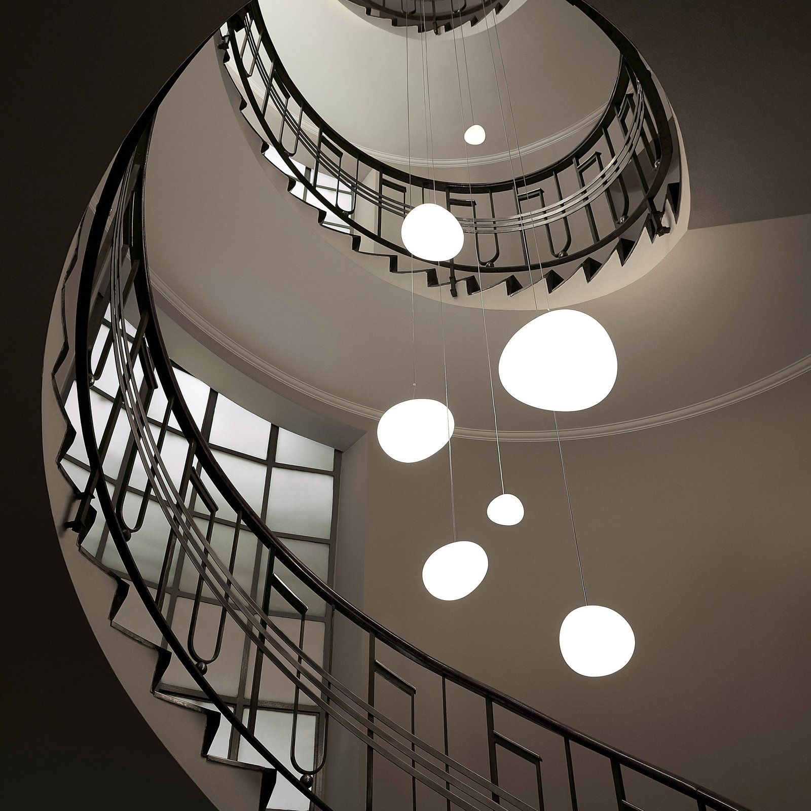 Gregg piccola Hängeleuchte, weiß - Foscarini