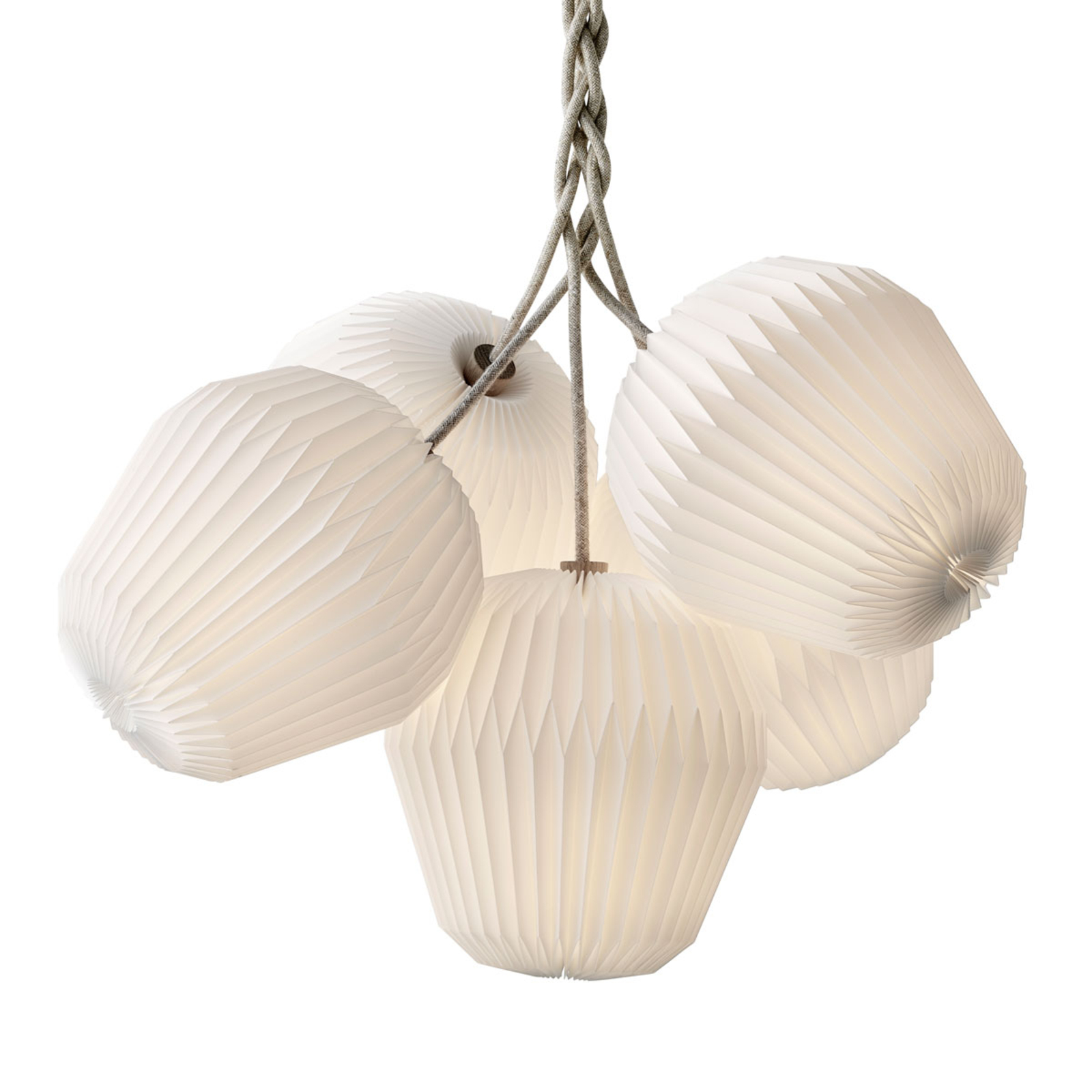 LE KLINT The Bouquet suspension à 5 lampes Ø55 cm