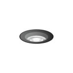 WEVER & DUCRÉ Εντοιχισμένο φωτιστικό δαπέδου LED Blink trimless 2.0, μαύρο