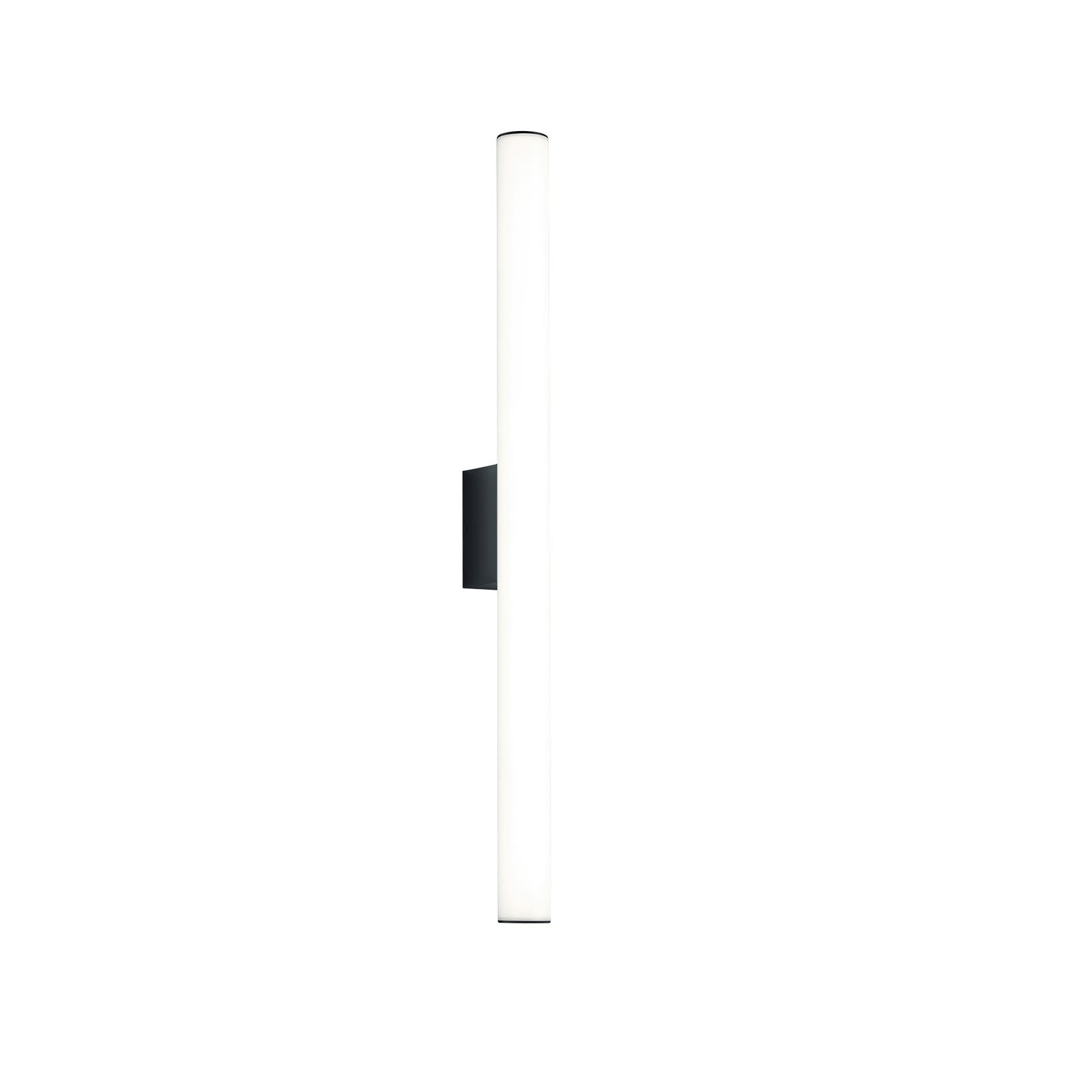 Helestra Loom lámpara de espejo negro 60 cm