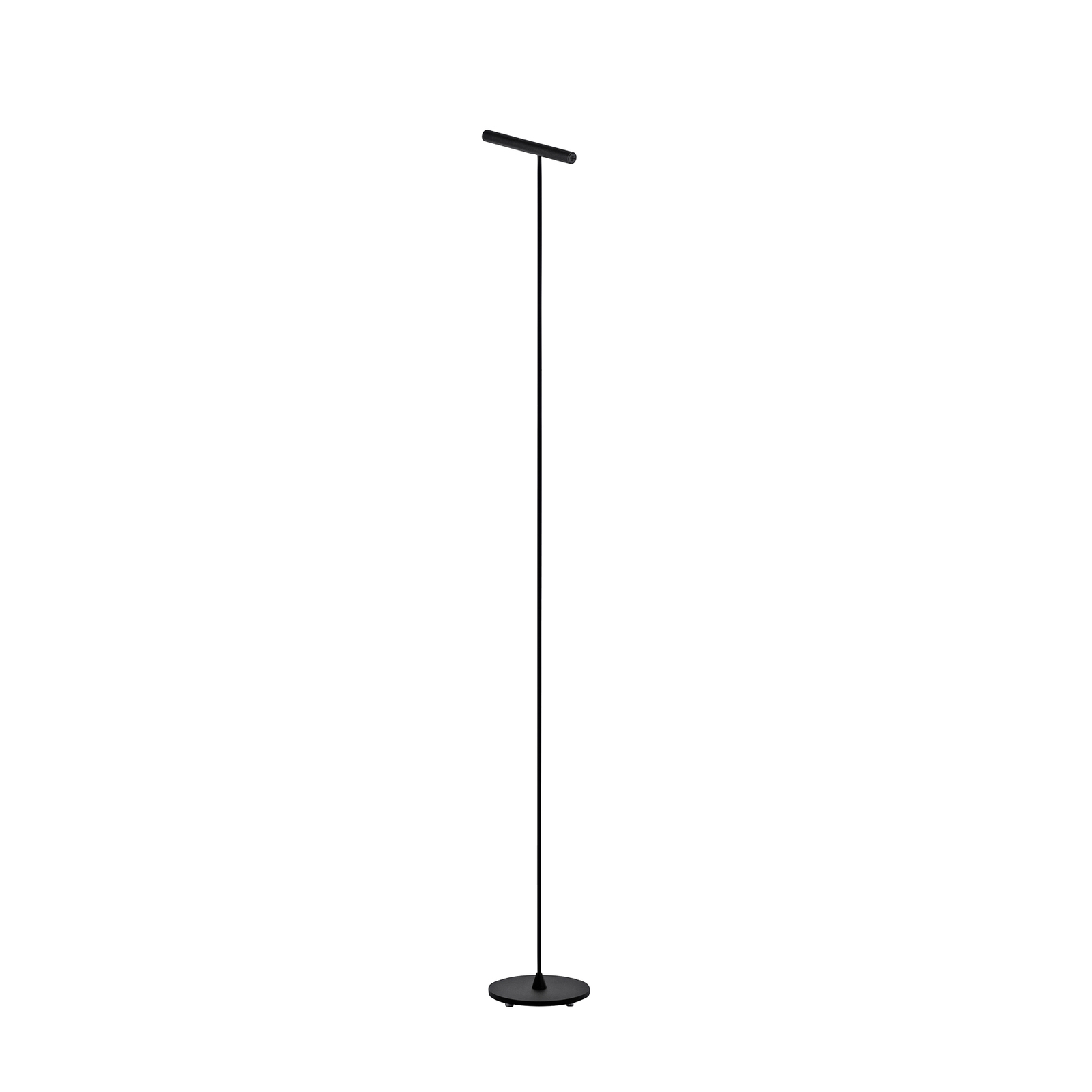 PURE Tutua LED stojací lampa, stmívač, černá