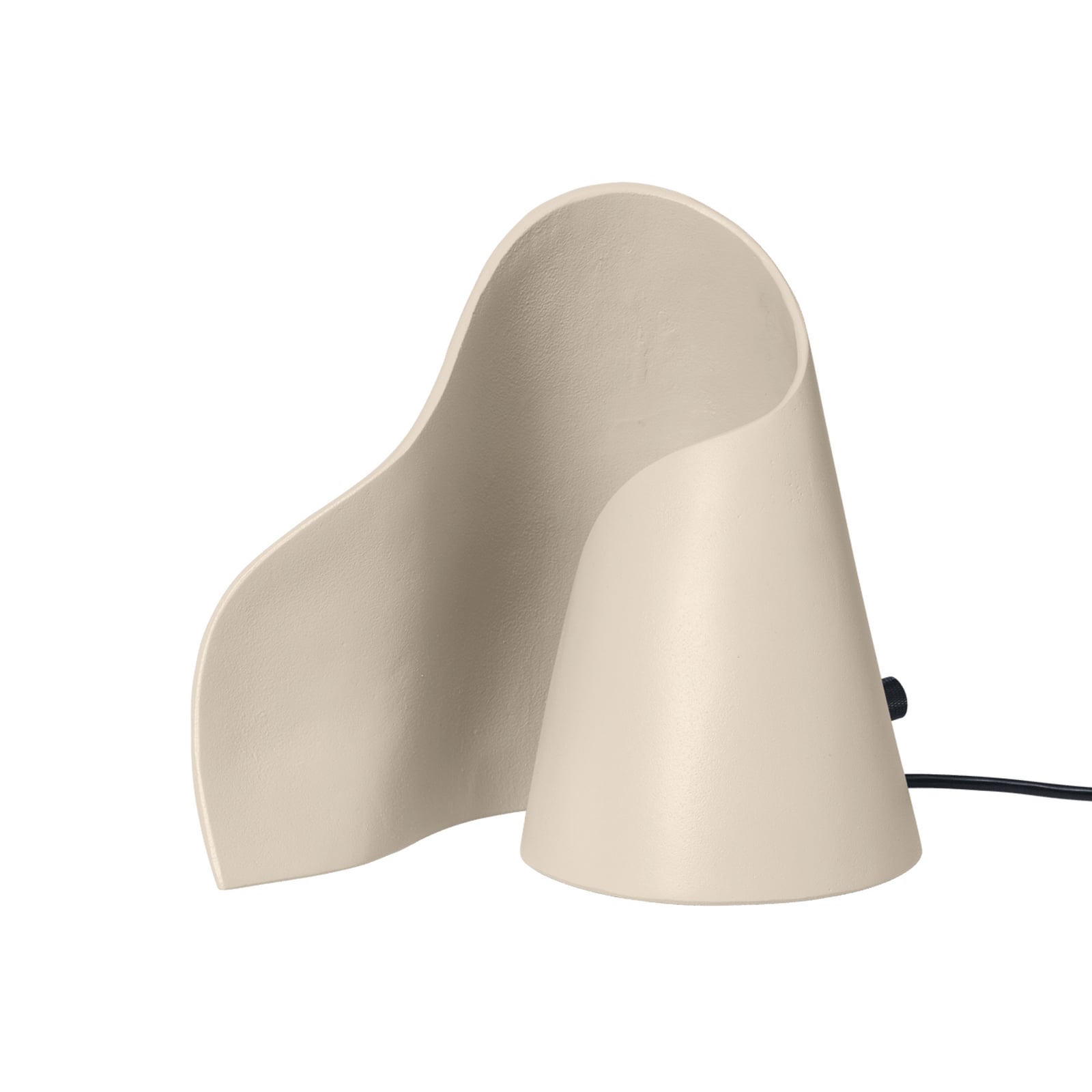 OYSTER tafellamp, kasjmier, hoogte 24 cm, metaal - ferm LIVING