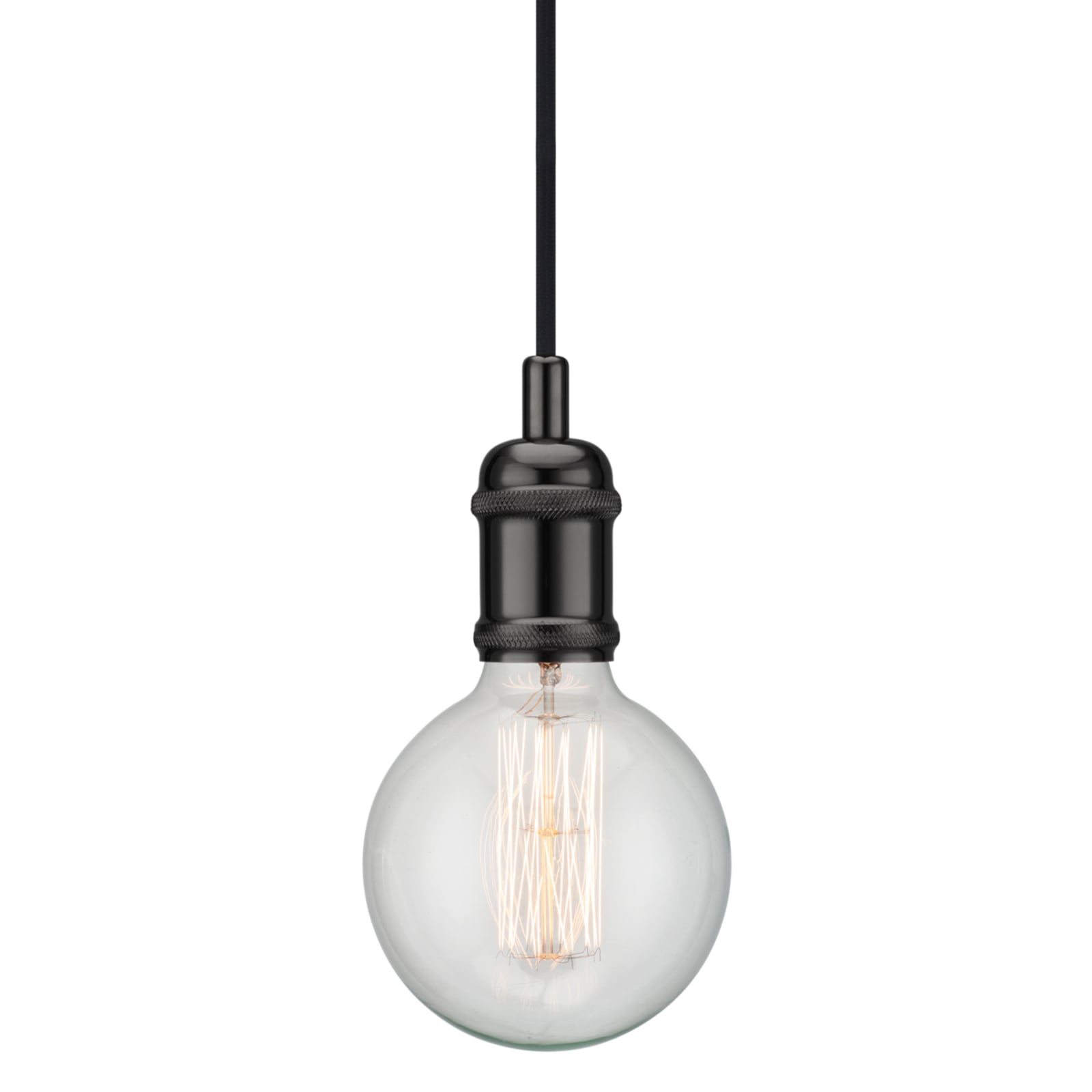 Avra minimalistisk hengelampe i svart - Nordlux