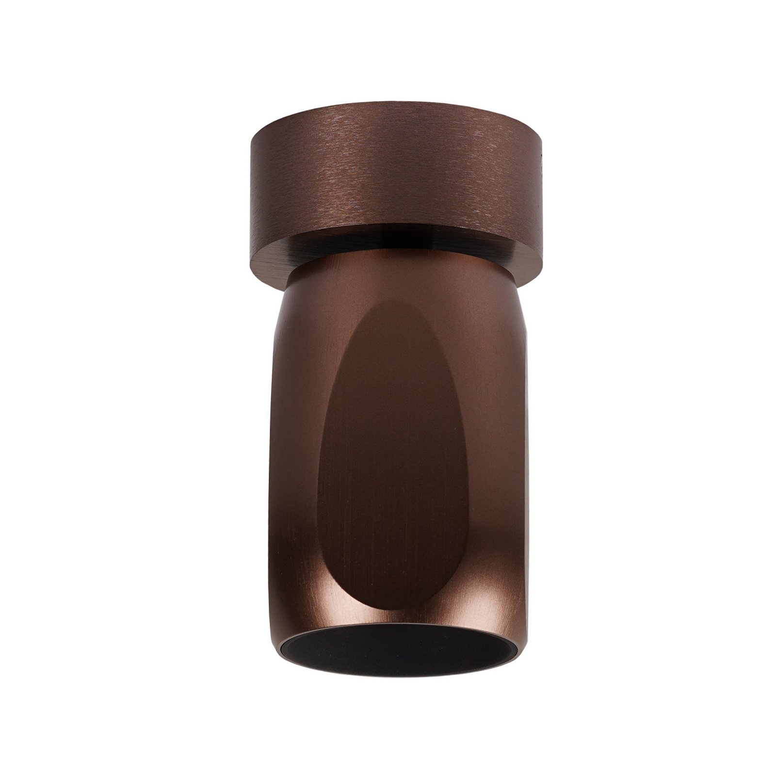 Facet W70 LED-Deckenleuchte, dunkelbraun, Ø 7cm - Antidark Facet W70 LED-Deckenleuchte, dunkelbraun, Ø 7cm - Antidark