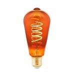 Lampada LED ST64 E27 4W 2,000K filamento cobre