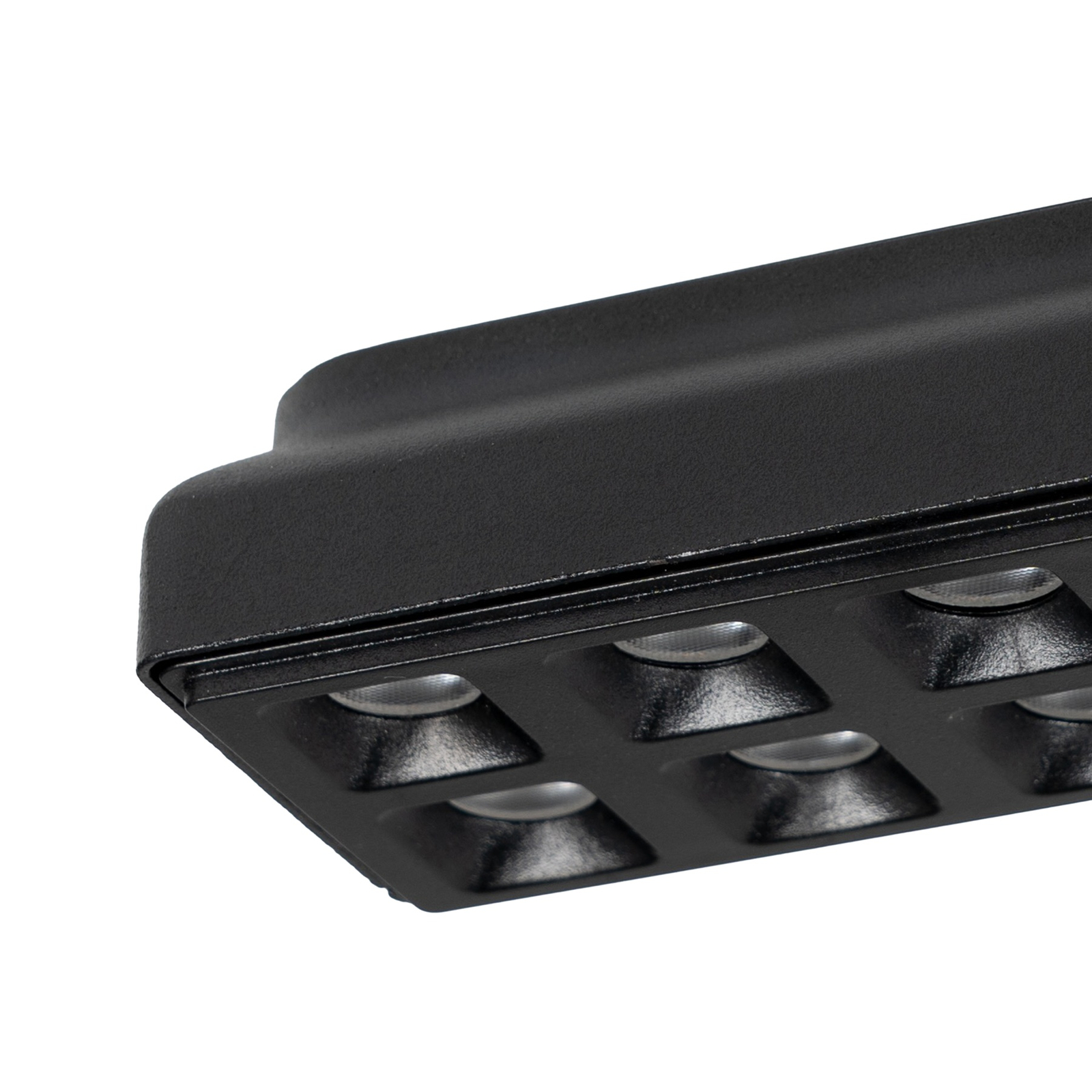 Barre à LED Lindby 48 V Lumaro, noir, 24 points, orientable