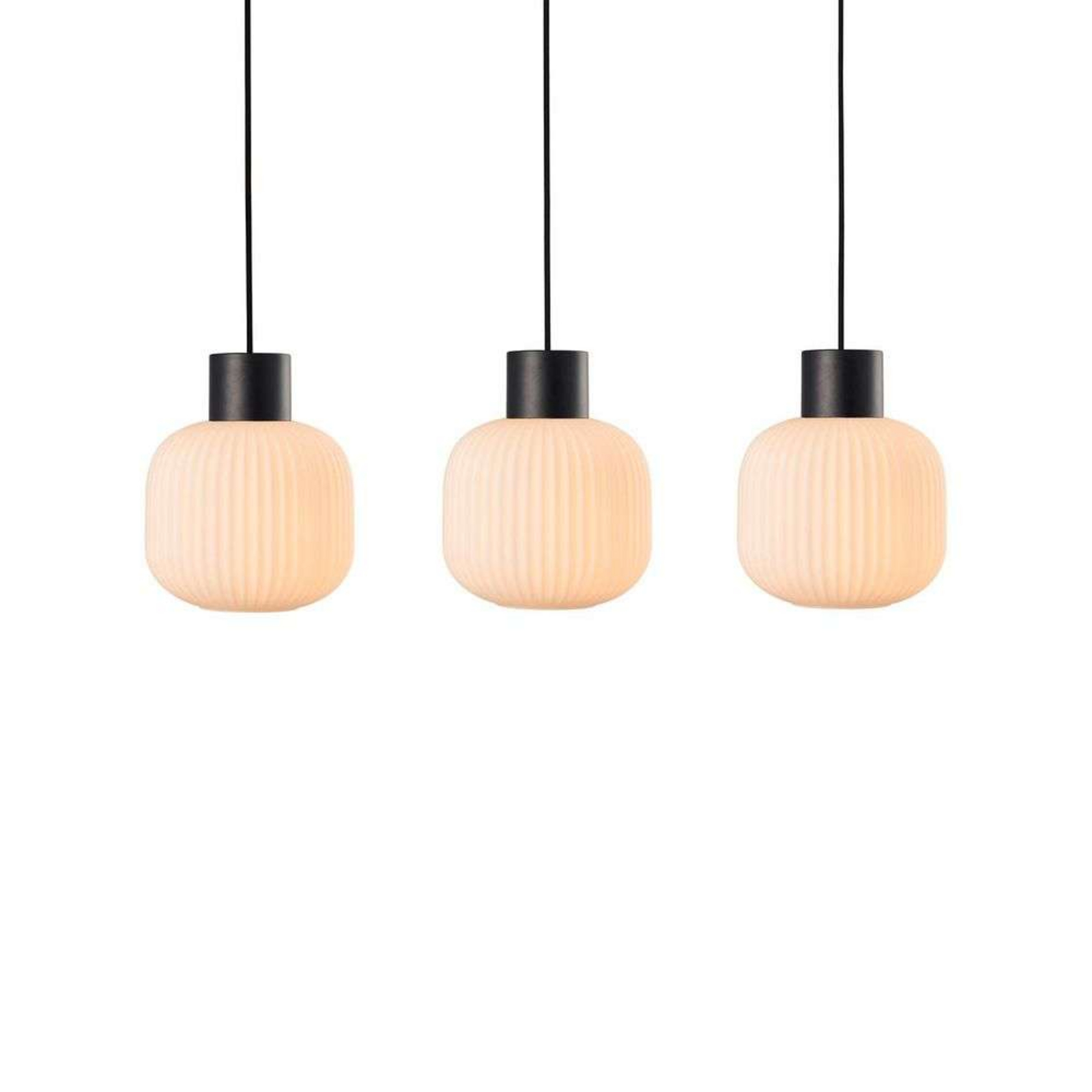 Lomeris 3 Závěsná Lampa Opal - Lucande