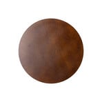 Envostar wall light Rito, walnut, Ø 40 cm