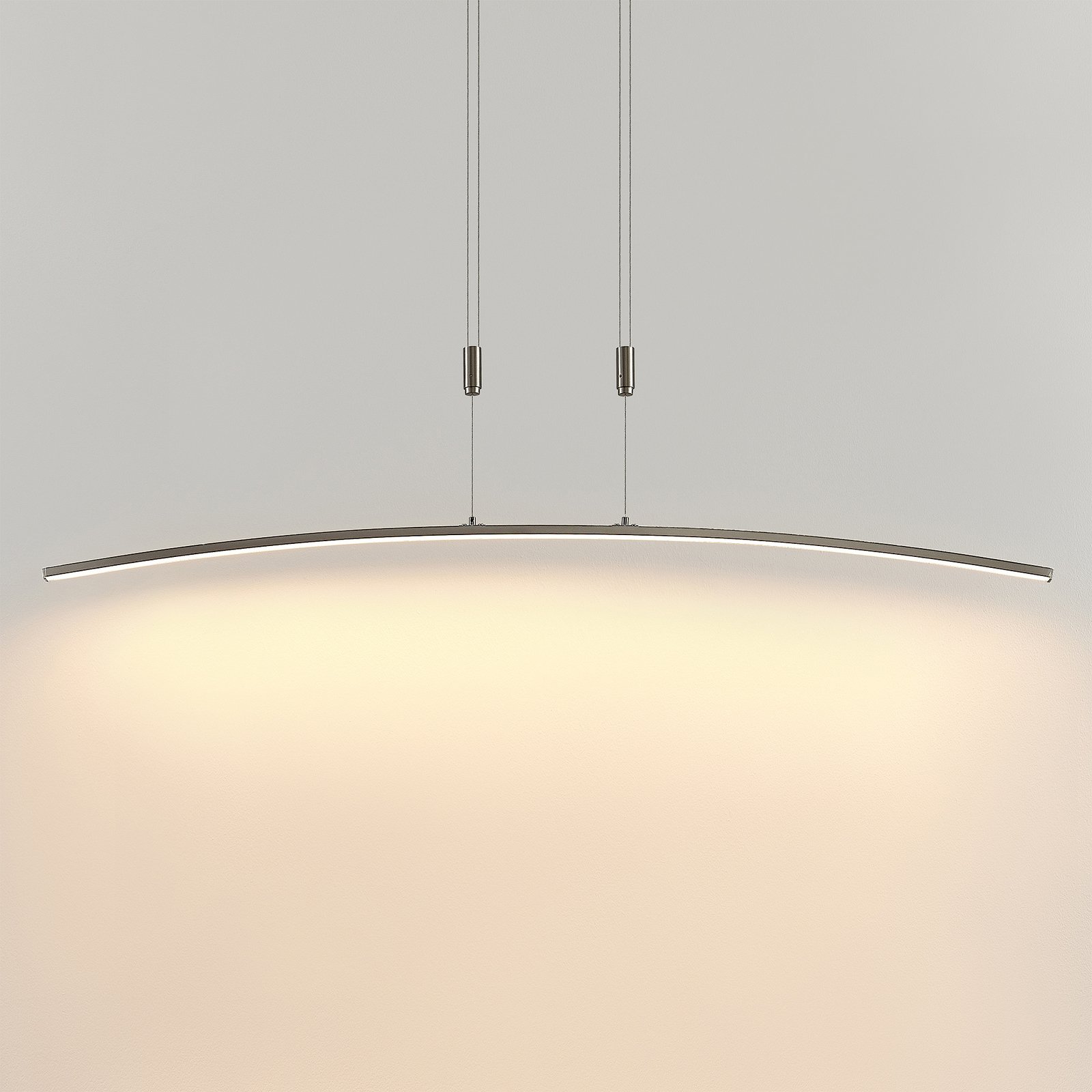 Lindby LED-Hängeleuchte Phillie, höhenverstellbar, dimmbar