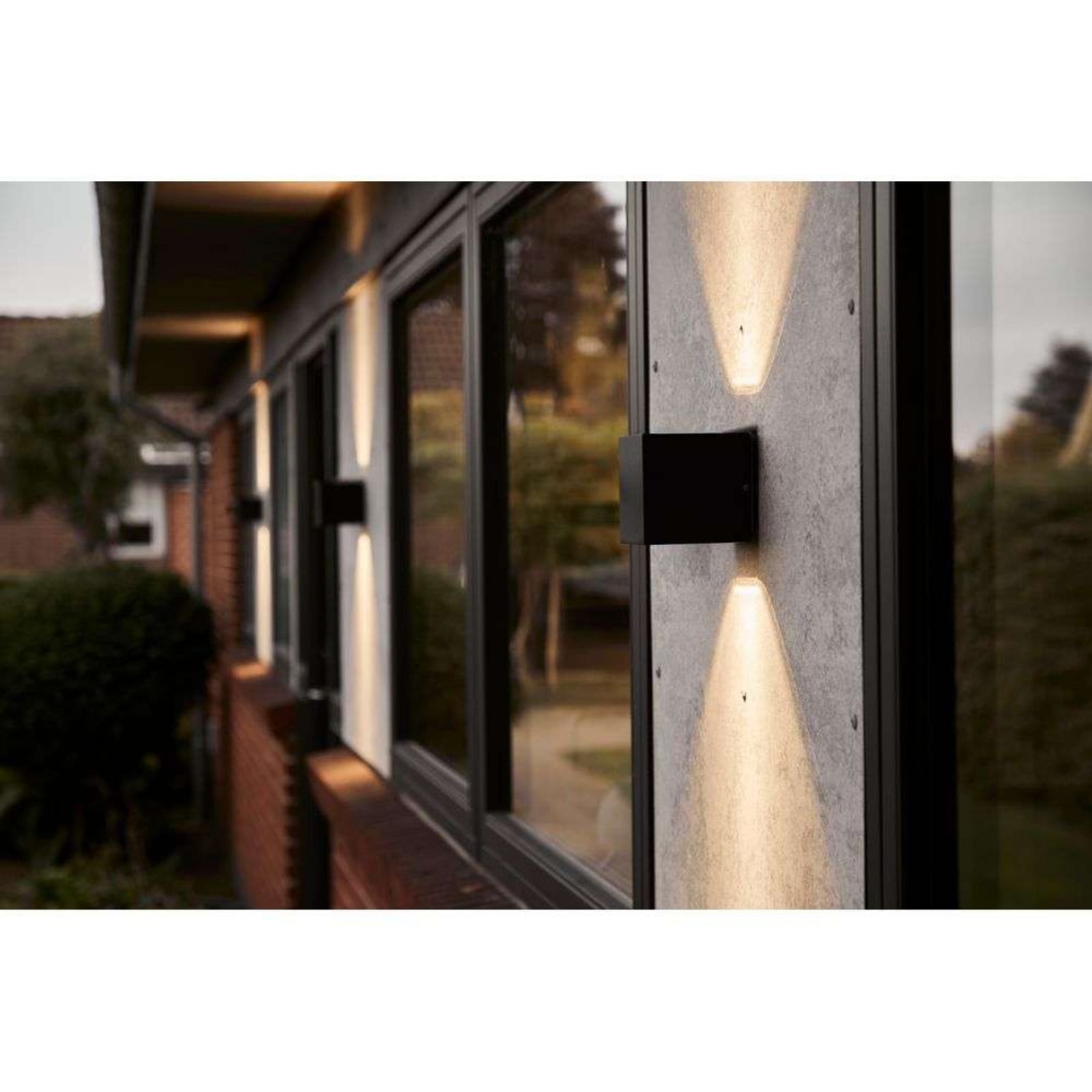 Alf Utomhus Vägglampa IP65 Corten LOOM DESIGN - Terrass - Aluminium | Produkter - Vägglampor | Lampspecialisterna