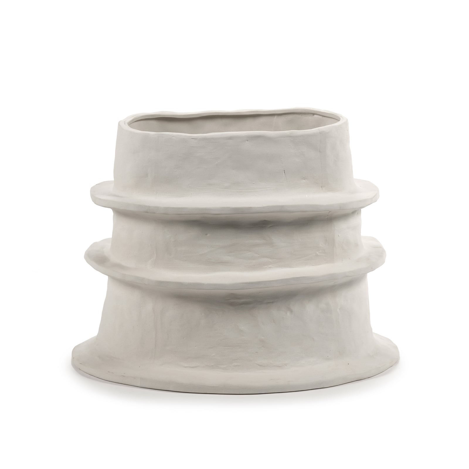 FLOWER POT 06 M BEIGE MOLLY blomsterpotte/vase, keramik, højde 33 cm FLOWER POT 06 M BEIGE MOLLY blomsterpotte/vase, keramik, højde 33 cm