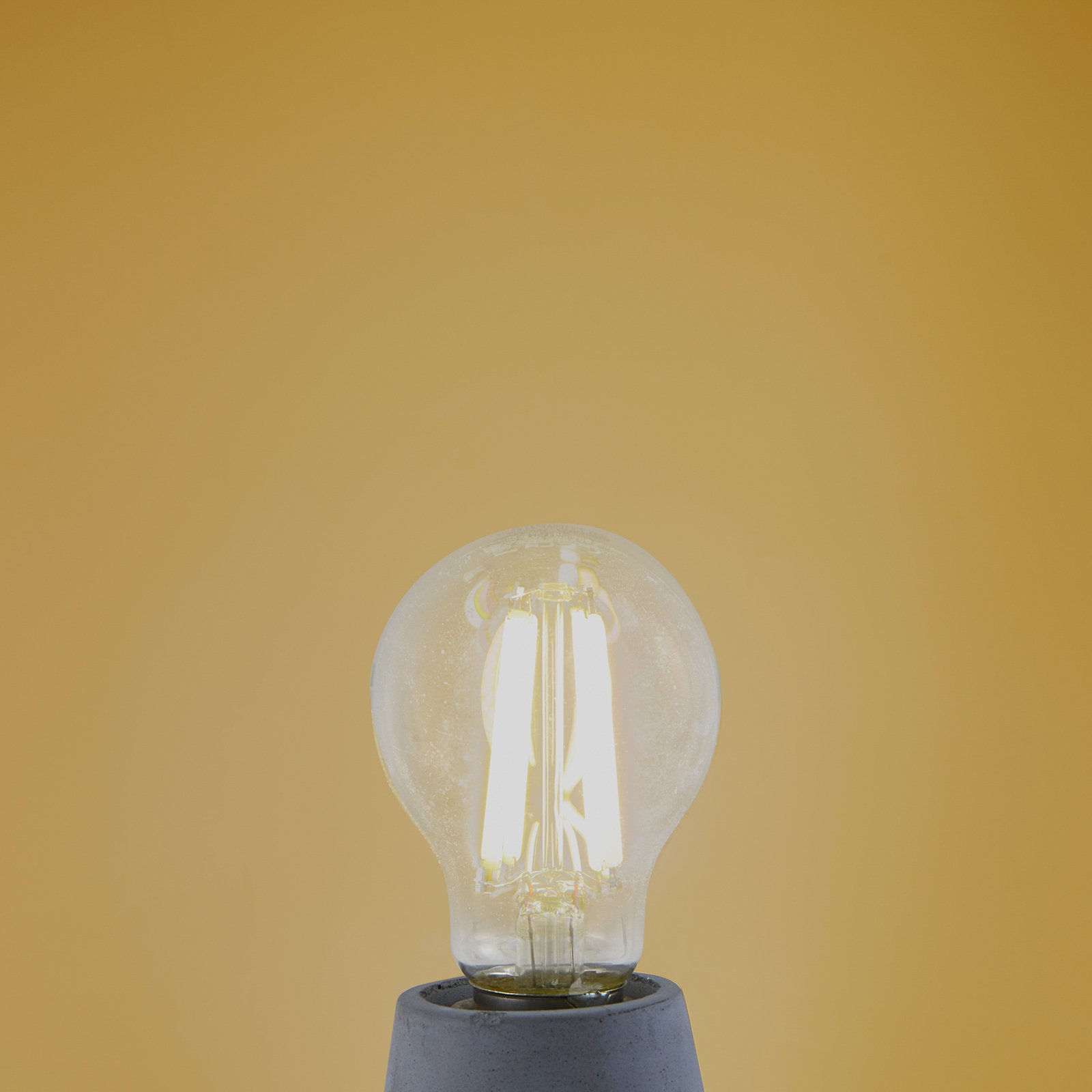Lâmpada de incandescência LED, transparente, E27, 7.2W, 2700K, 1521 lm