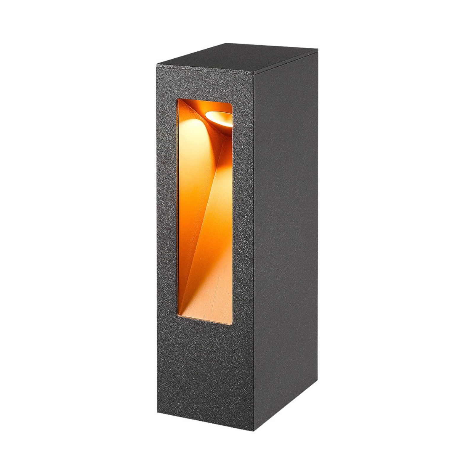 Jenke Vonkajšie Záhradná Lampa Graphite/Matt Gold - Lucande