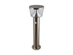 Antje LED Aurinkokenno Puutarhavalaisin w/Sensor Stainless Steel - Lindby