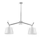 Tolomeo Basculante Lustră Pendul ø360 Satin - Artemide