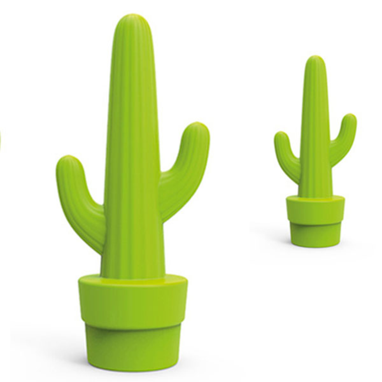 Stojacia lampa Newgarden cactus, limetkovo zelená