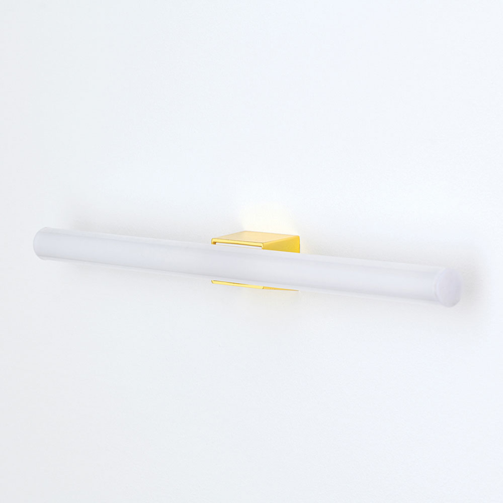 Applique pour miroir LED Visagist, fixation laiton