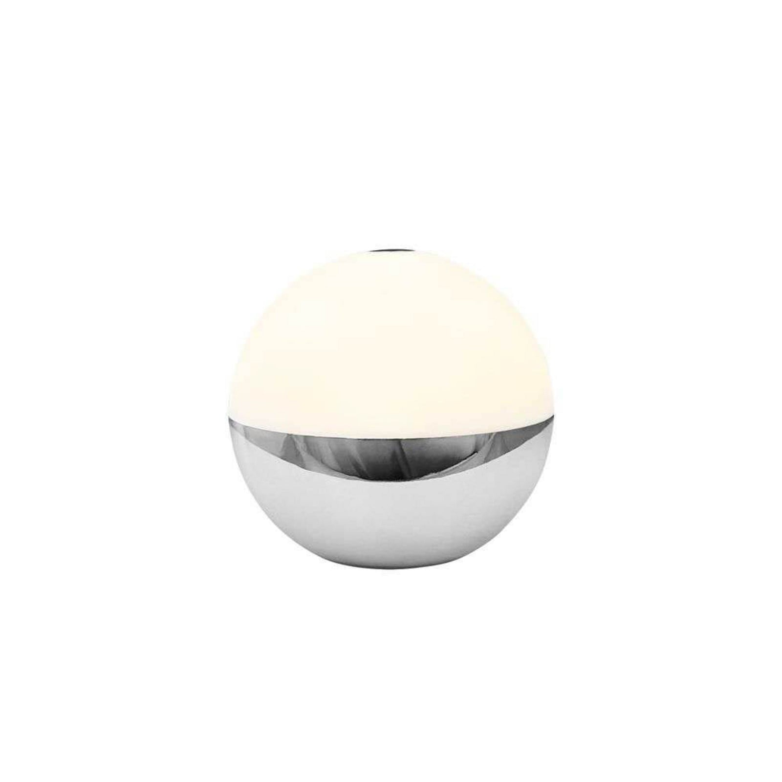 Alba LED-batteridriven bordslampa, krom, 2-pack Dyberg Larsen - Vardagsrum - Skandinavisk - Plast - Med en ljusk&auml;lla