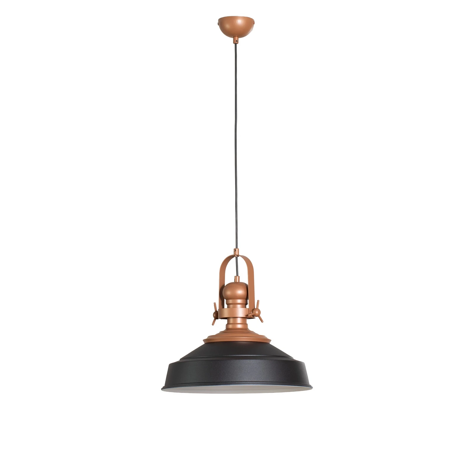 Pakabinamas šviestuvas „Craft“, juodas, metalas, Ø 41 cm, E27