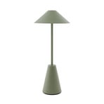 Cannes PORTABLE outdoor table lamp, green IP54 - Globen Lighting