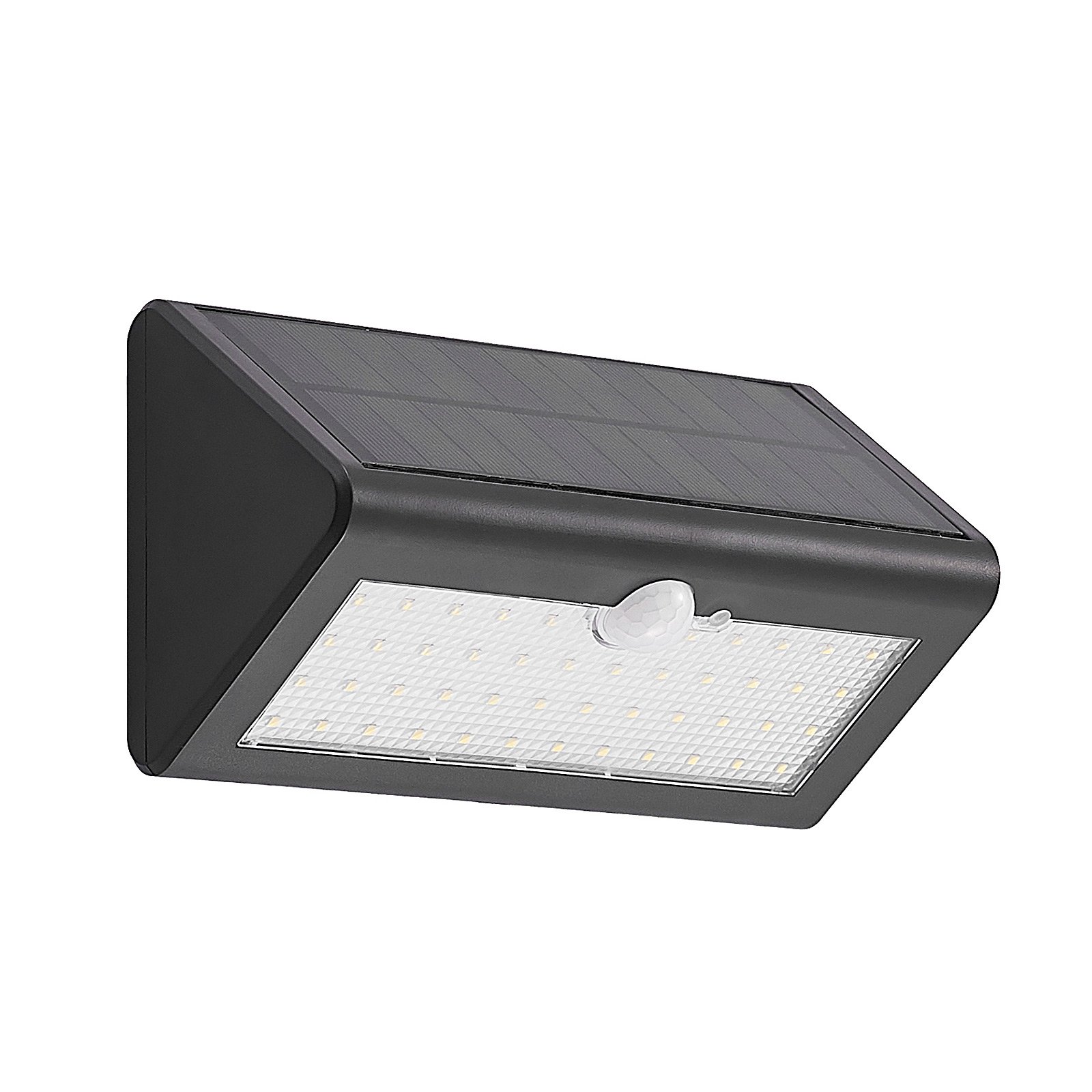 Lindby Ladiro LED solar outdoor wall lamp, sensor