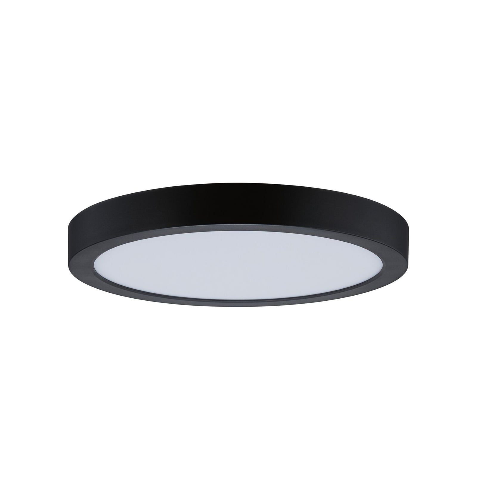 LED stropní svítidlo Paulmann Abia 2, Ø 30 cm, černé, CCT