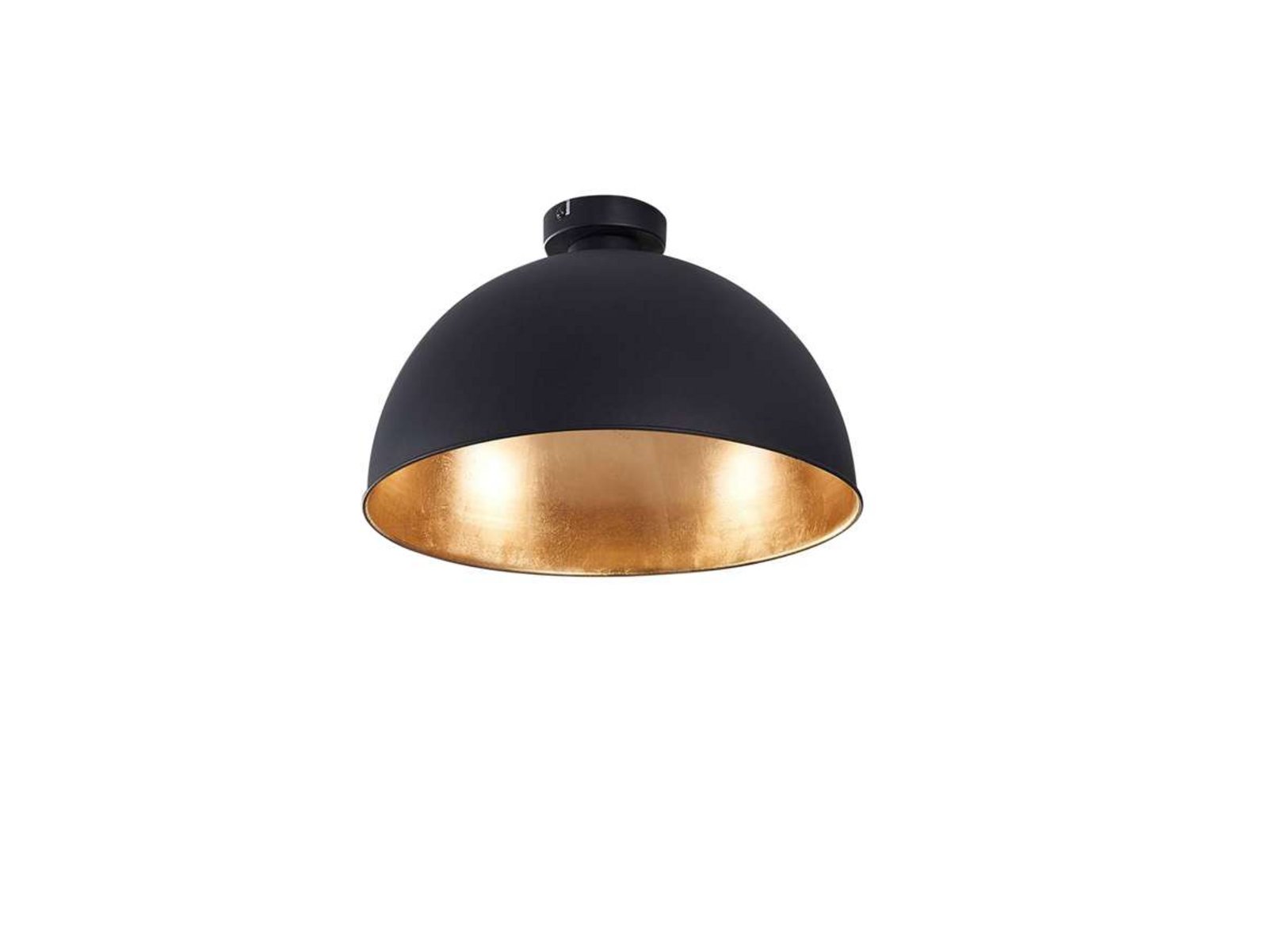 Lya Deckenleuchte Ø41 Black/Gold - Lindby