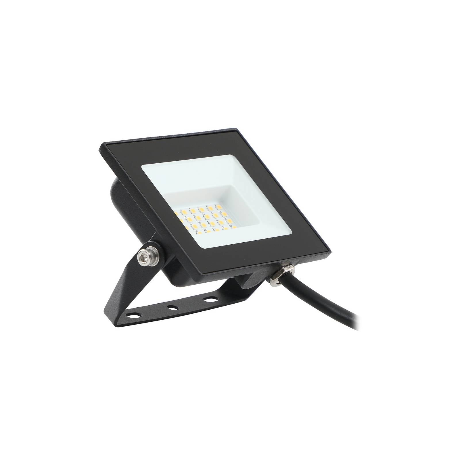 Prios Maikel LED-Außenstrahler, 20W, 1620lm, Metall