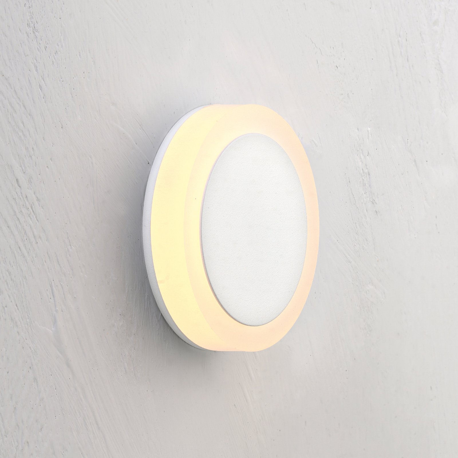 Lampa LED încastrabilă în tavan Bopp One, albă, Ø 9 cm