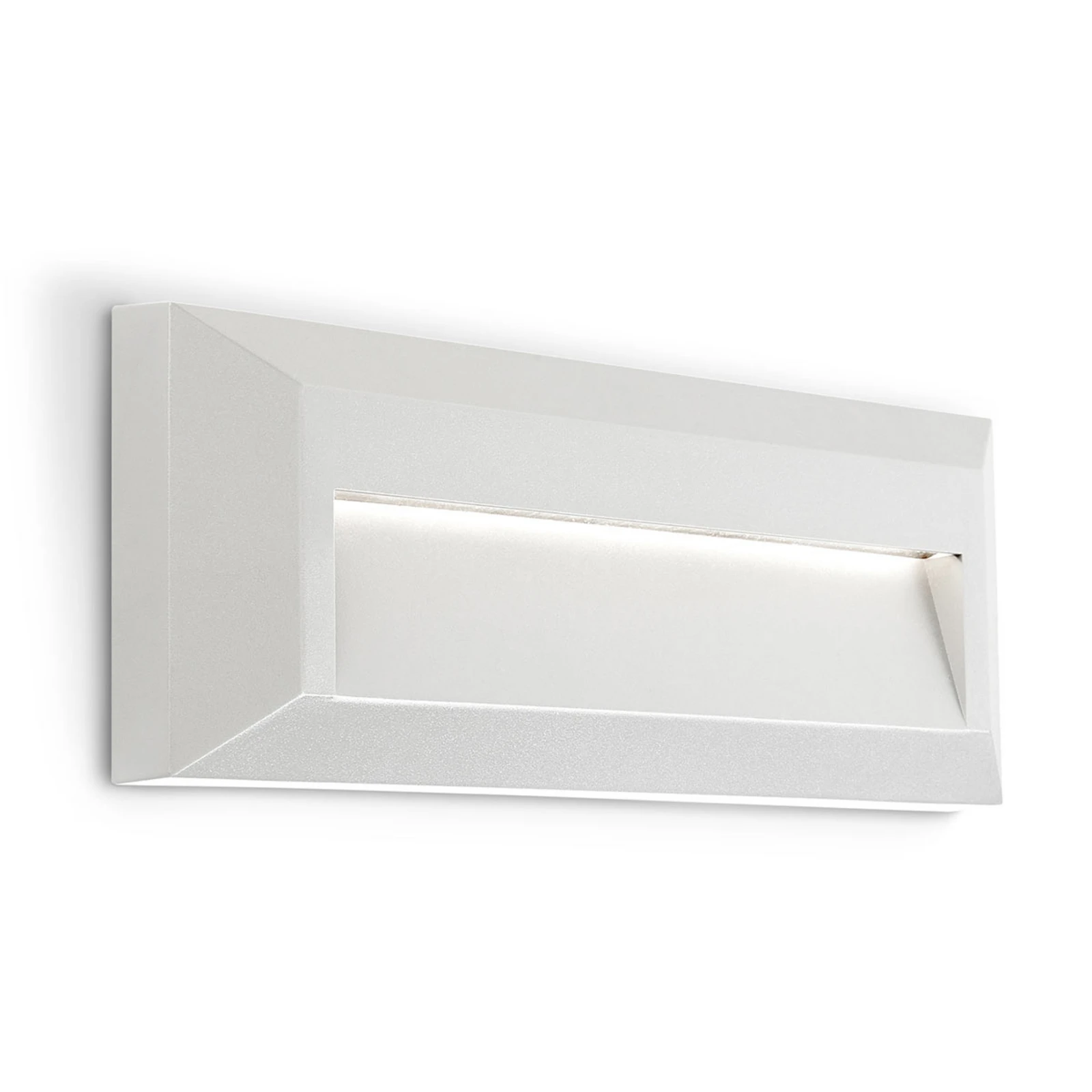 Platleņķa LED āra sienas gaisma Kössel