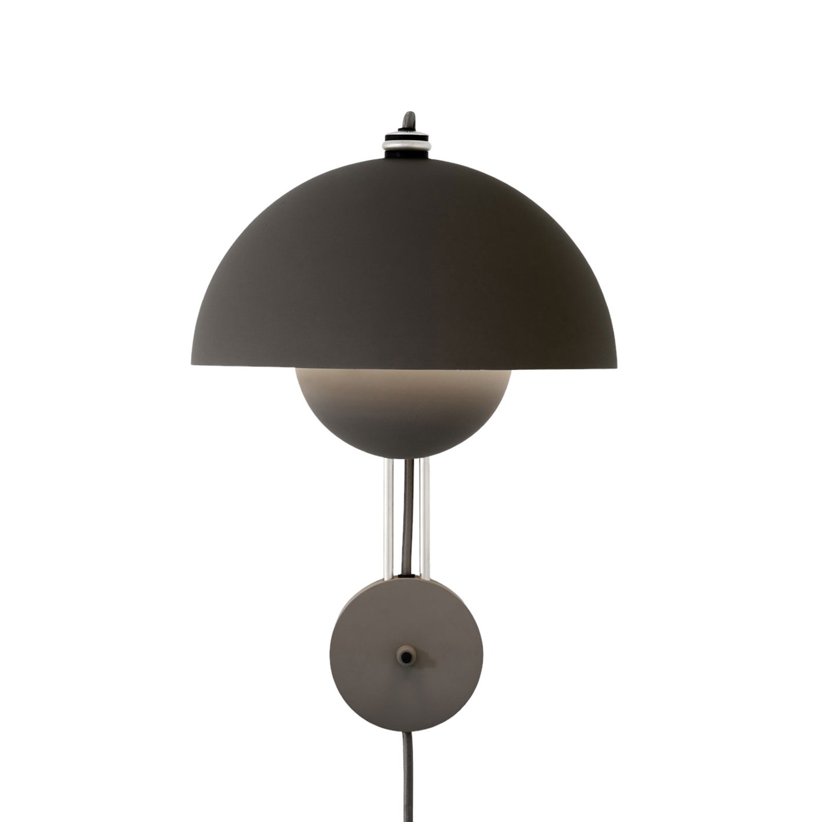 Flowerpot VP8 Wandleuchte Matt Black - &Tradition