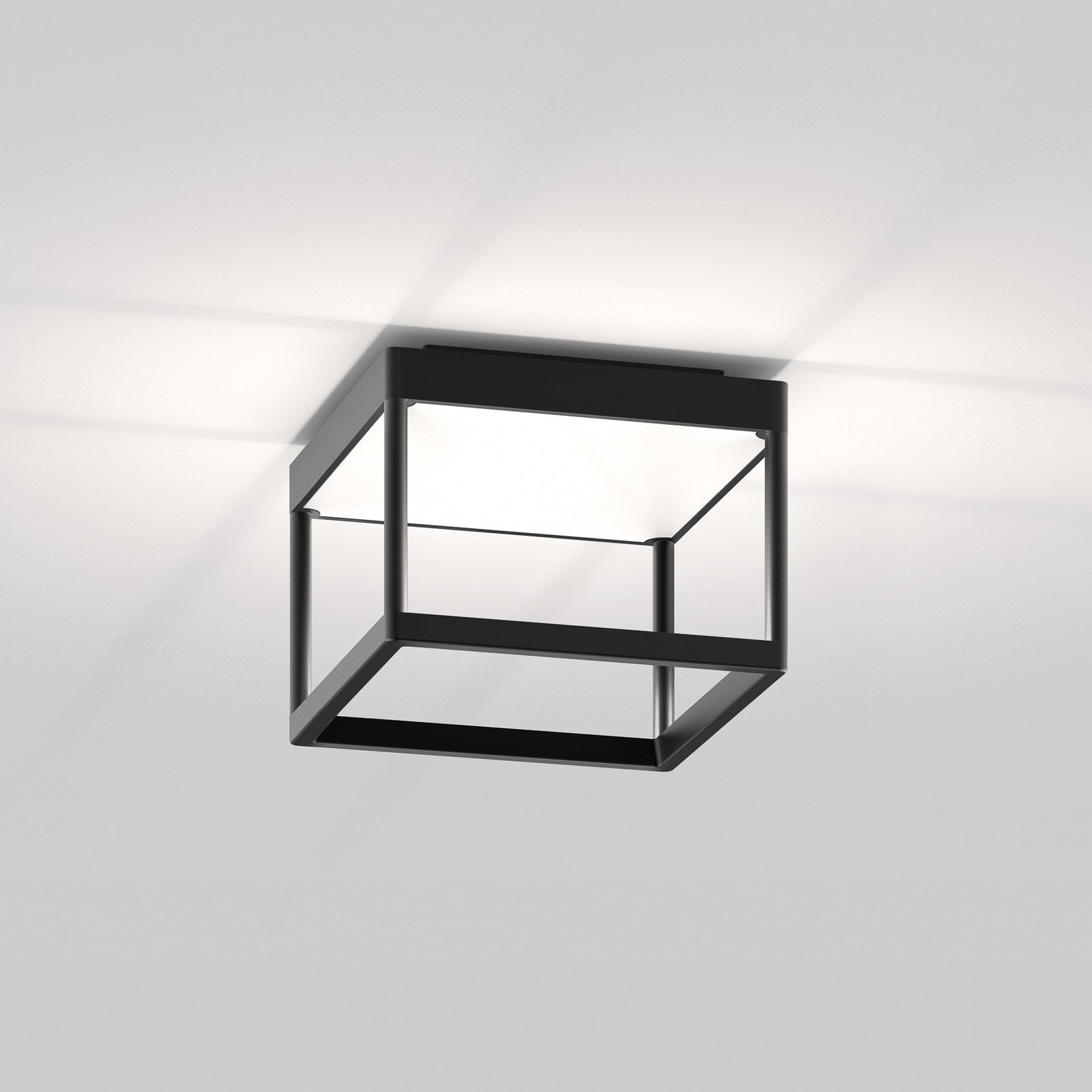 serien.lighting Reflex 2 S 150 negru/alb mat