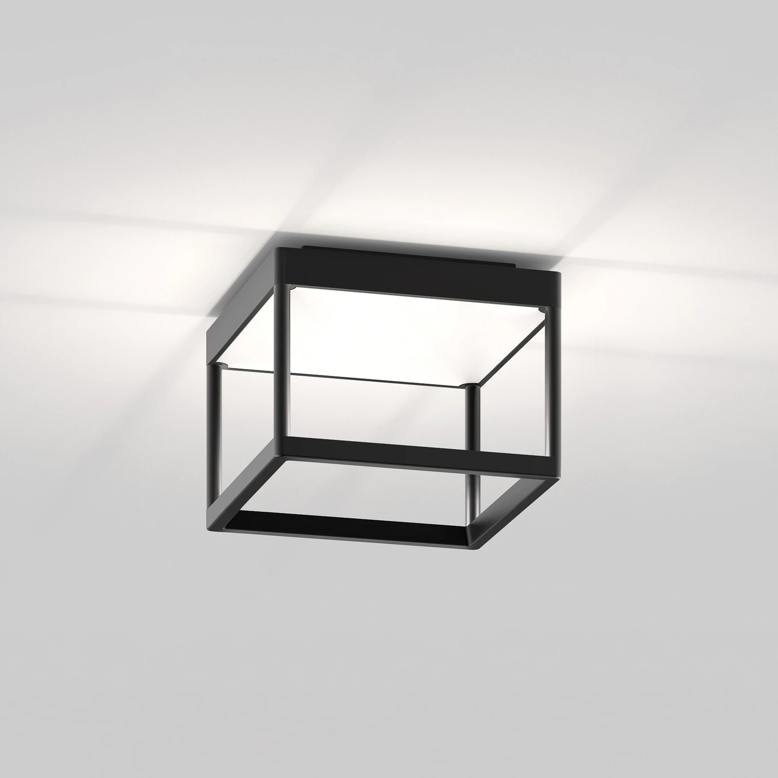 serien.lighting Reflex 2 S 150 schwarz/mattweiß