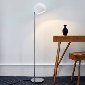 Nyta Tilt Globe Floor-lattiavalo ruostumaton teräs