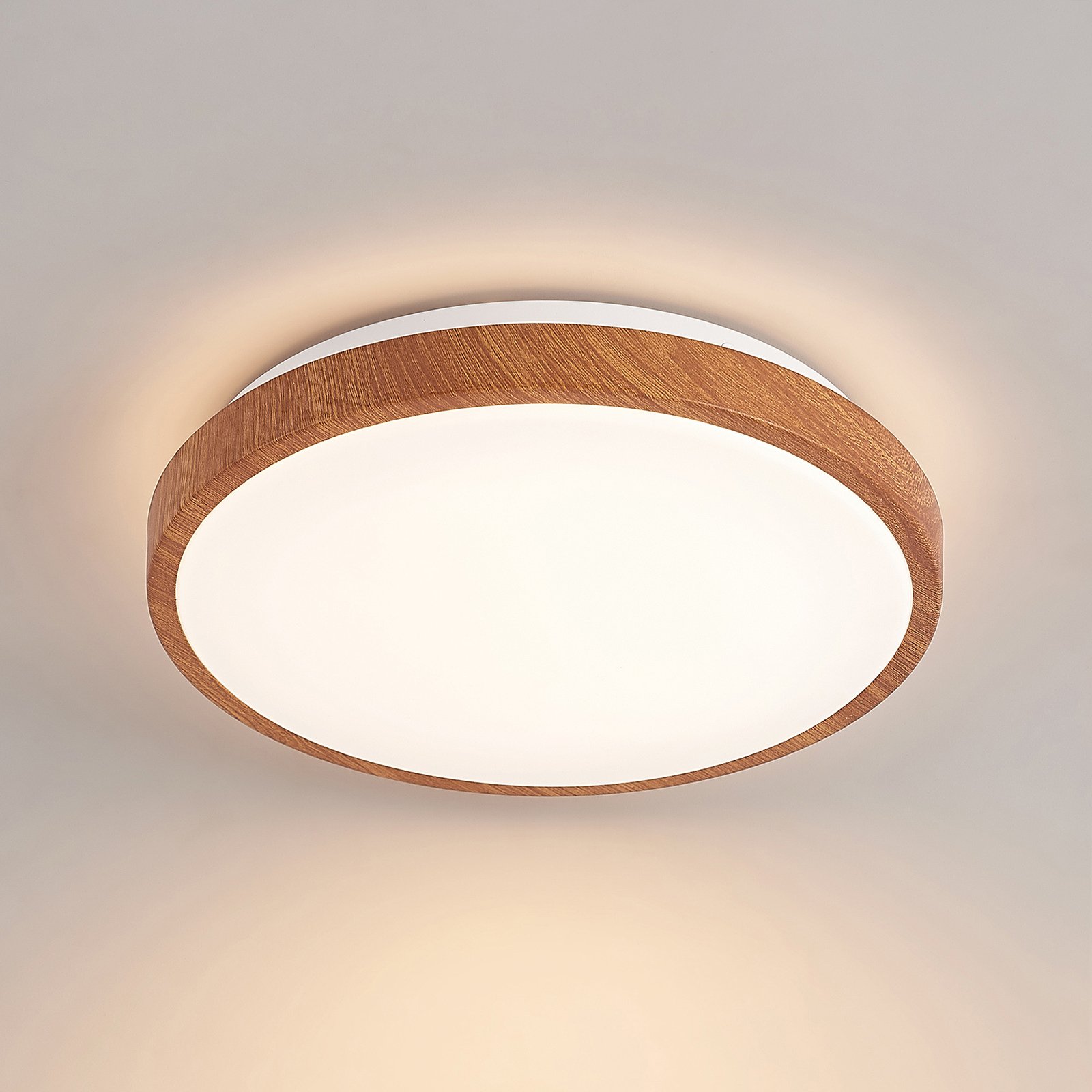 Lindby Mynte LED-Deckenleuchte, rund, 29,5 cm