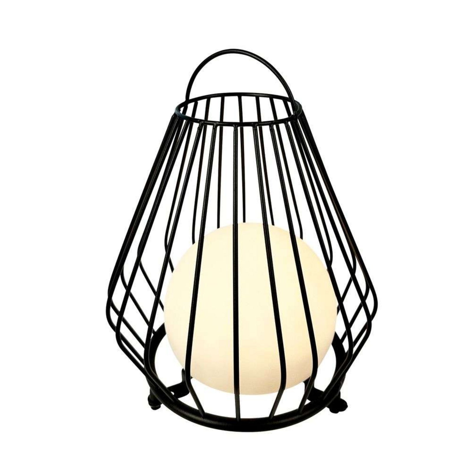 Evesham Outdoor Lantern Small Black - DybergLarsen