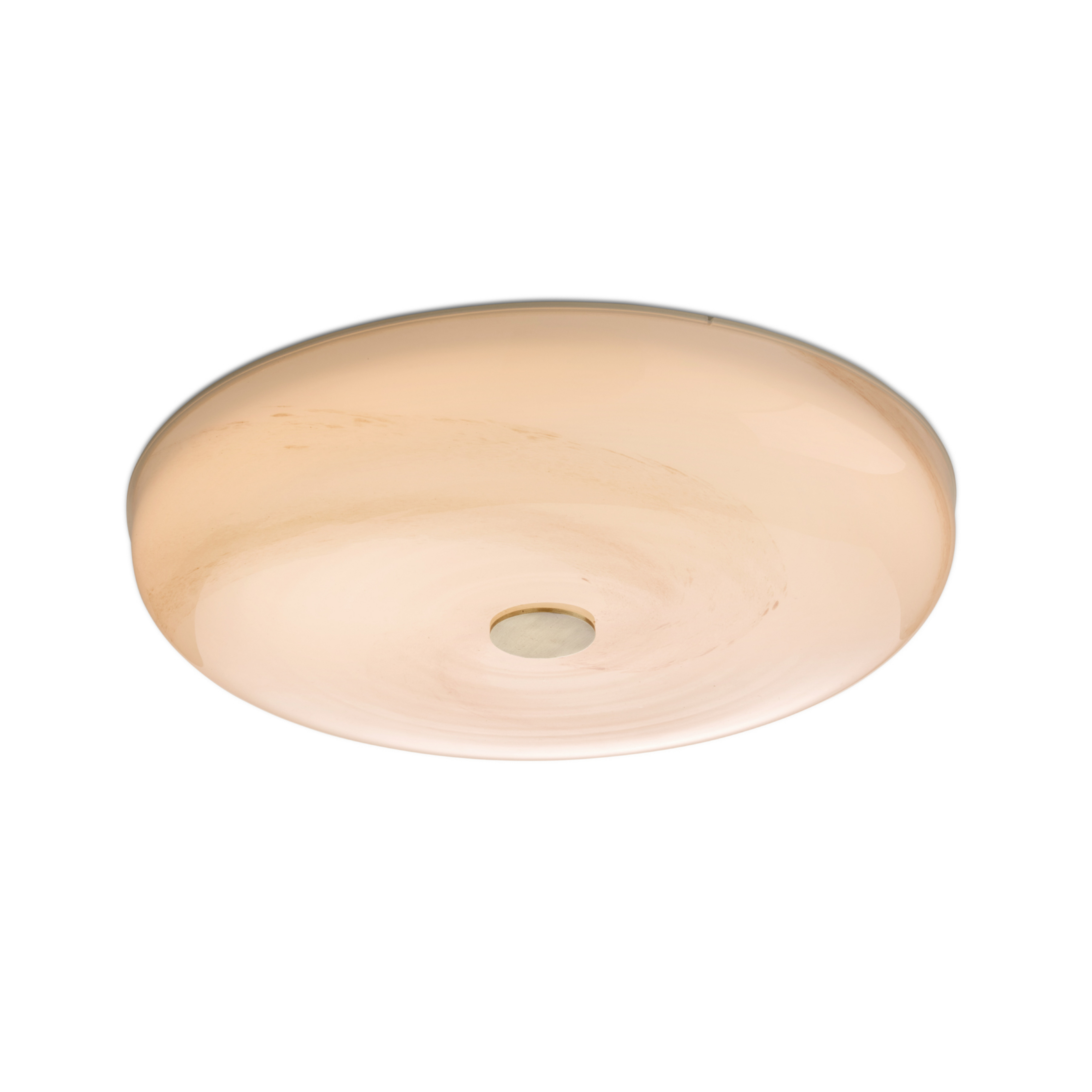 Plafonnier LED STOCKHOLM, verre brun marbré 31 - Halo Design