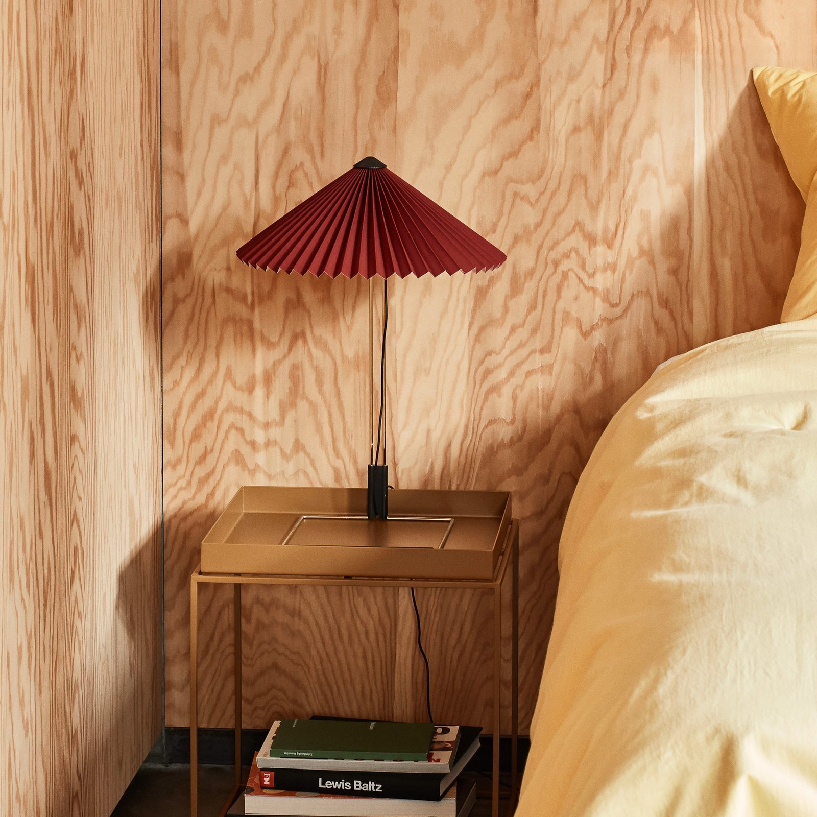 Matin Lampa Stołowa L Oxide Red - HAY