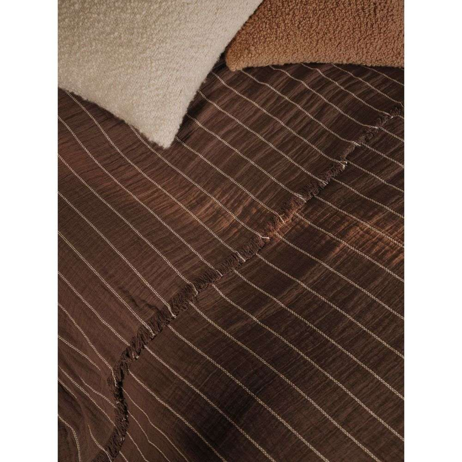 Aires Bedspread Single Stone - ferm LIVING