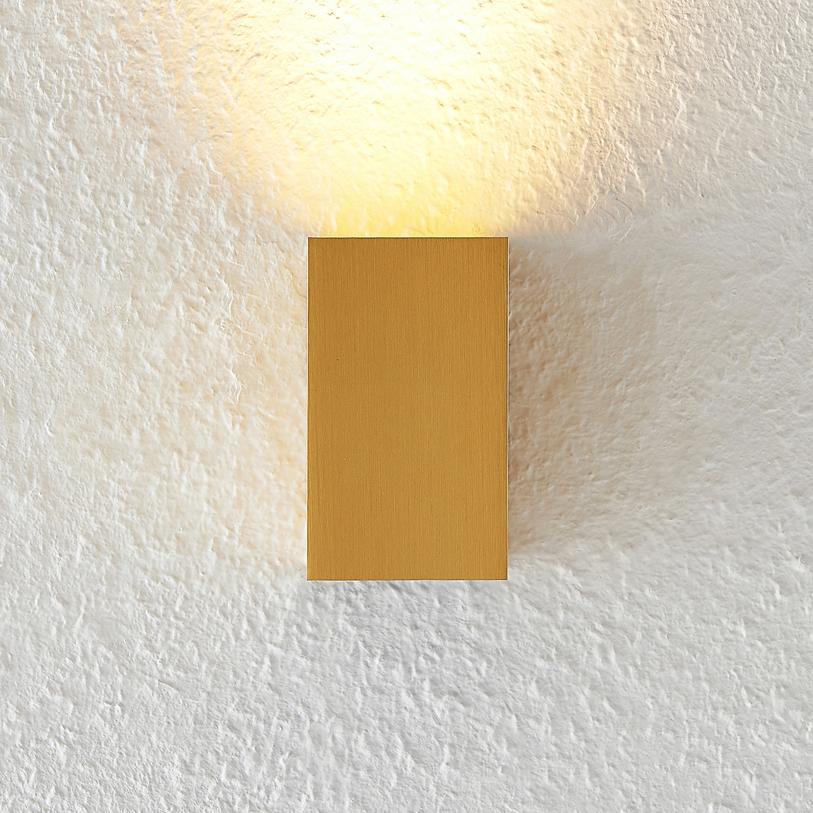 Arcchio Maruba wandlamp, 1-lamp, goud