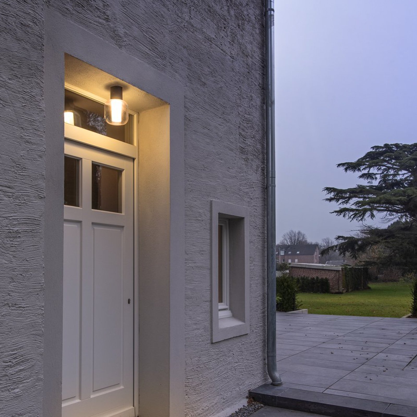 Ovalisk Outdoor Ceiling Lamp LED  Anthracite - SLV
