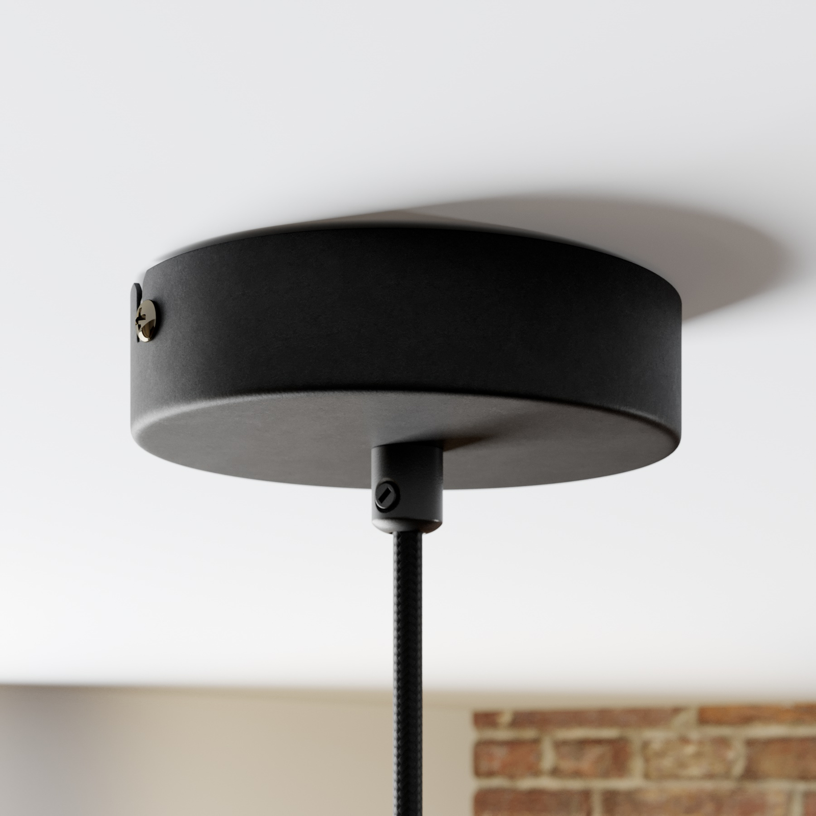 Ringo hanglamp, 1-lamp, zwart