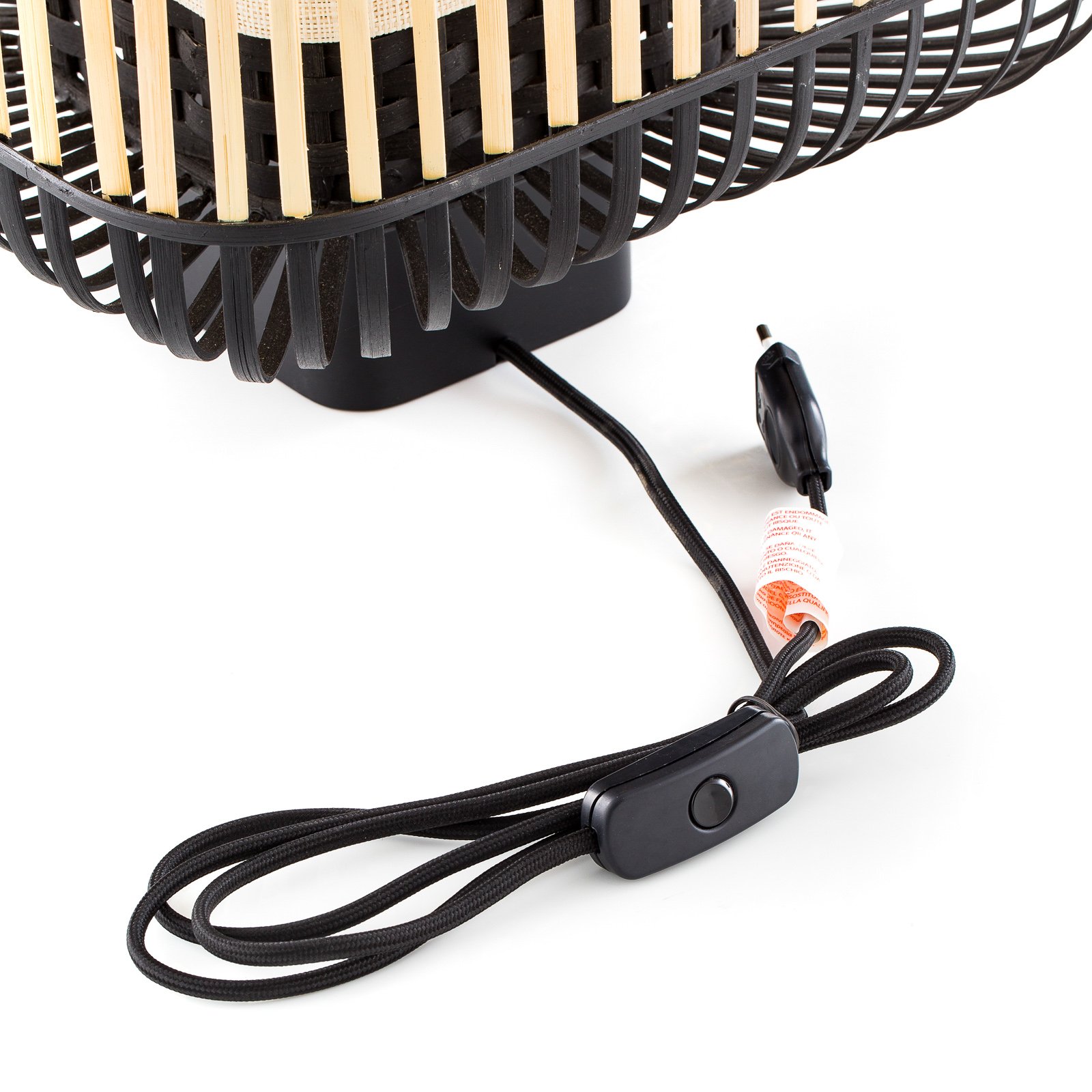 Bamboo Square Stolna lampa S Crna - Forestier
