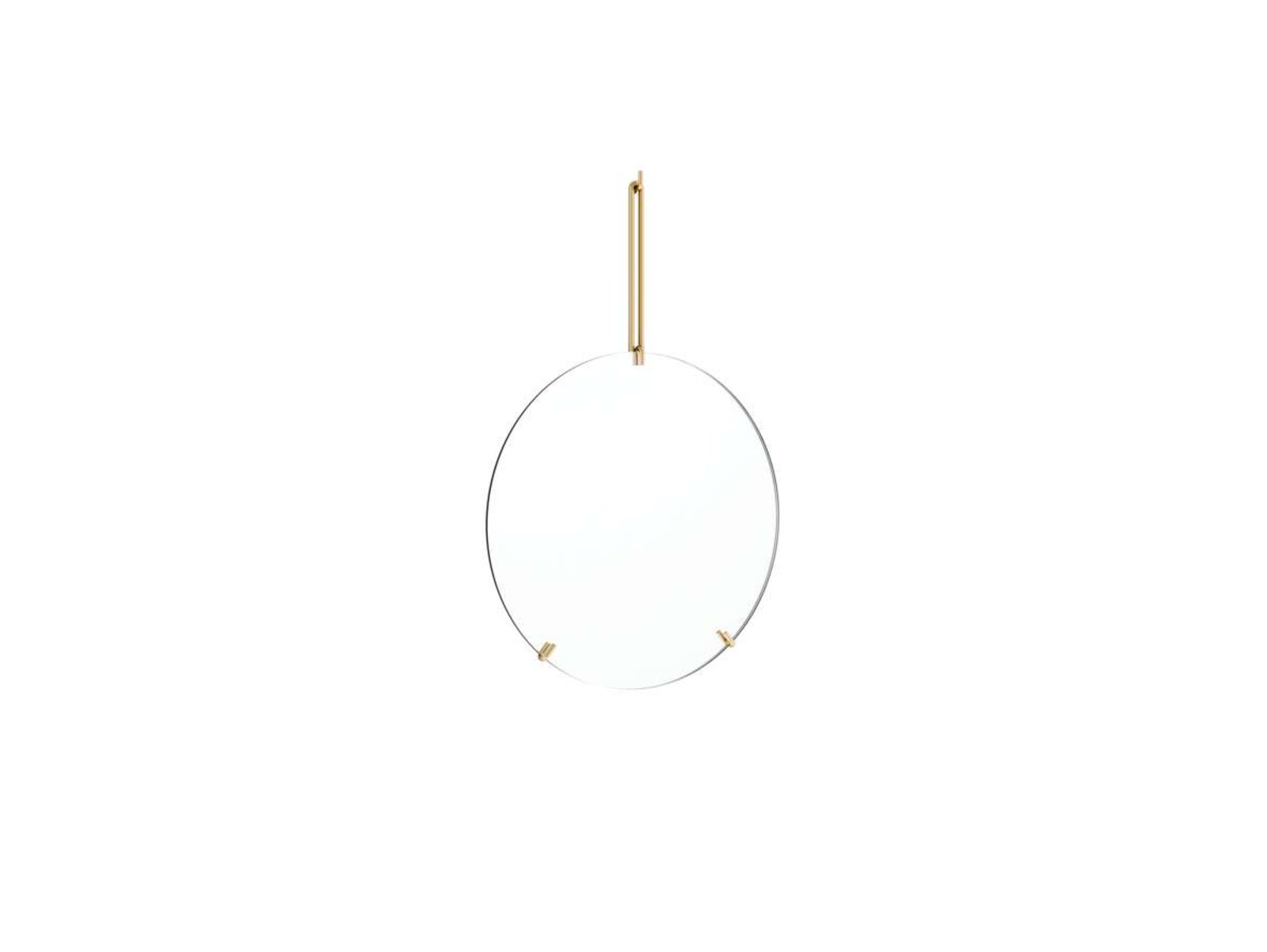 Wall Mirror Ø30 Brass - Moebe